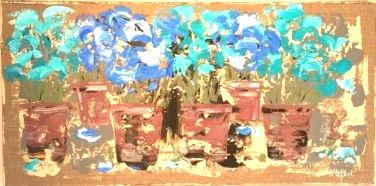Fleurs en pots